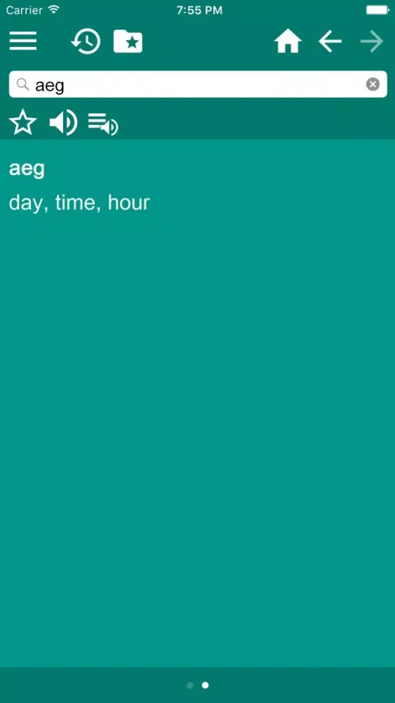 Tangkapan layar English Estonian Dictionary Free