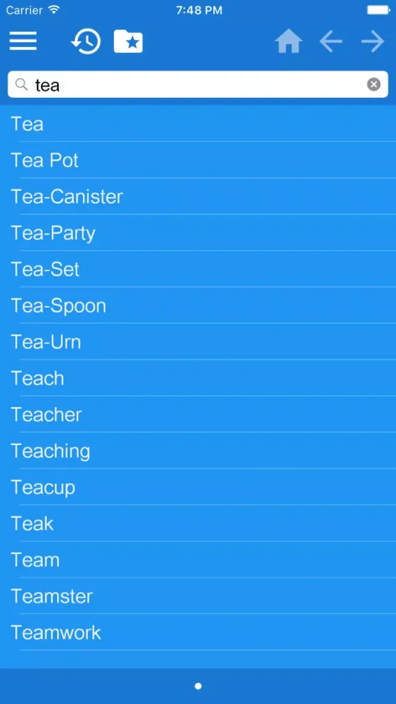 English Serbian Dictionary Pro 스크린샷
