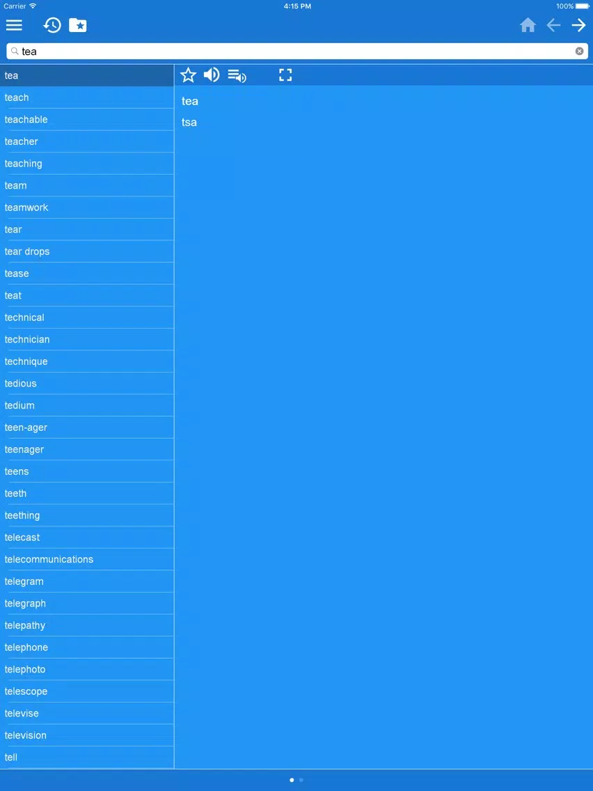English Visayan Dictionary iPad 应用截图