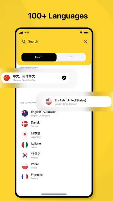 Ảnh chụp màn hình của Voice Translator-Translate Pro