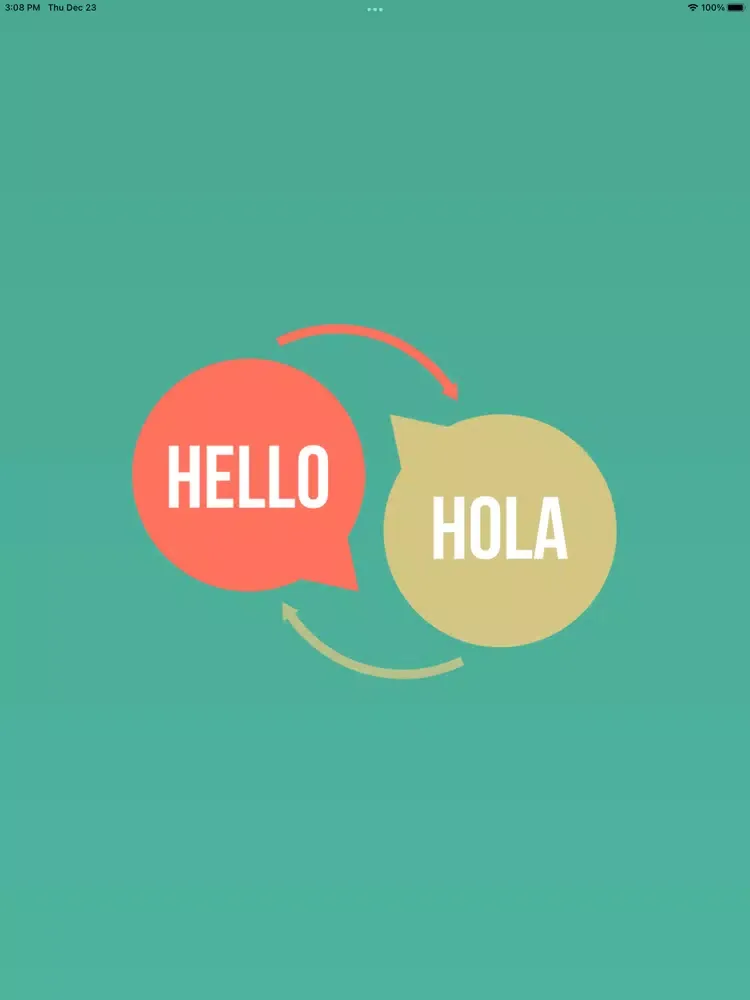 Ảnh chụp màn hình của Voice Translator-Translate App iPad 