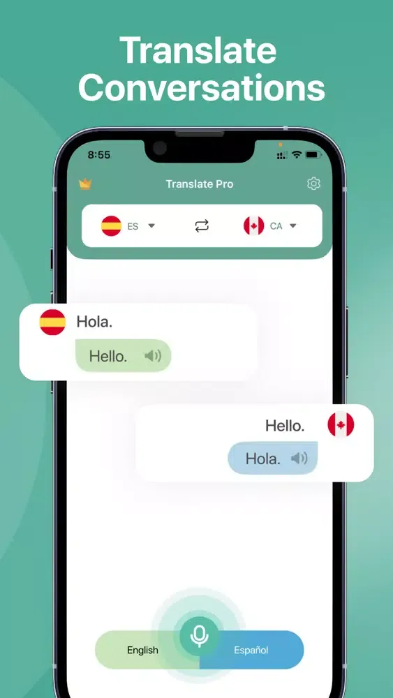 Ảnh chụp màn hình của Voice Translator-Translate App