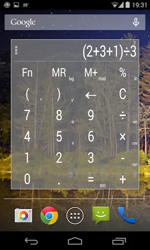 Calculator Widget Themes PRO スクリーンショット