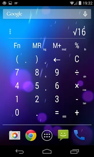 Calculator Widget Themes PRO スクリーンショット