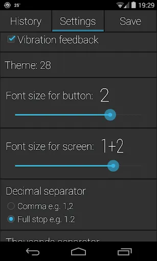 Calculator Widget Themes PRO スクリーンショット