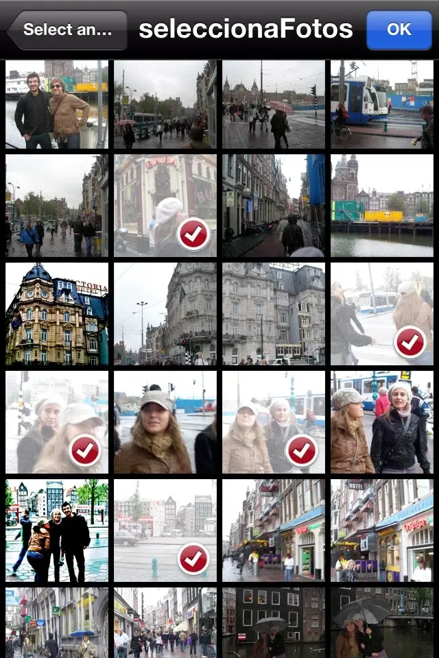 Скриншоты MultiPhoto Sharing