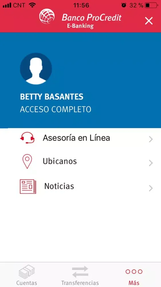 Captures d'écran de Banco ProCredit Móvil Colombia