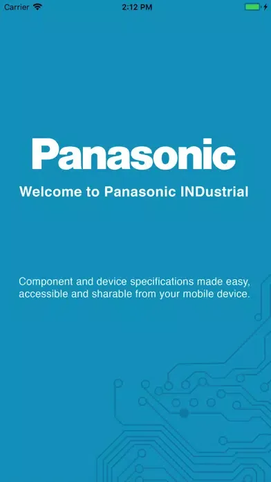 ภาพหน้าจอของ Panasonic Industrial