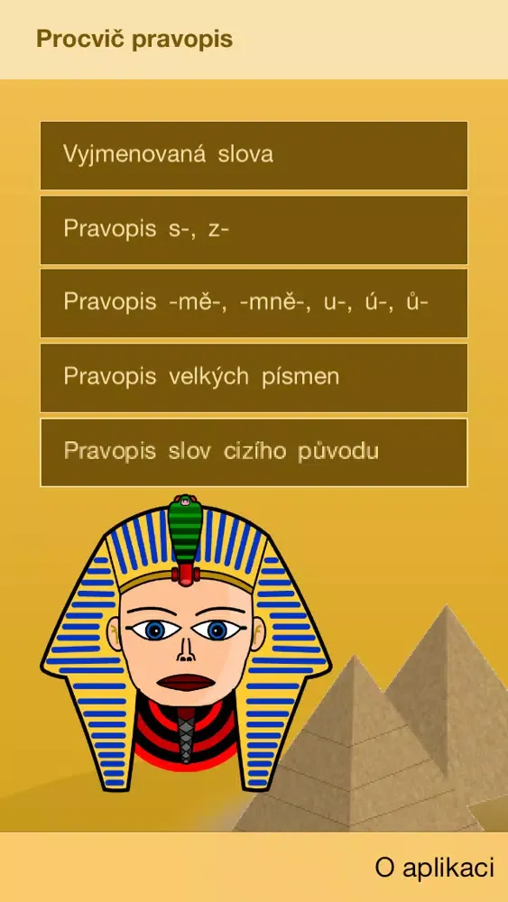 Zrzuty ekranu Procvič pravopis