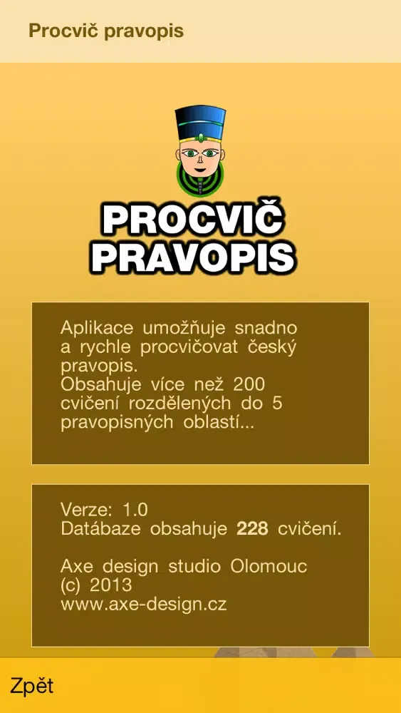 Zrzuty ekranu Procvič pravopis