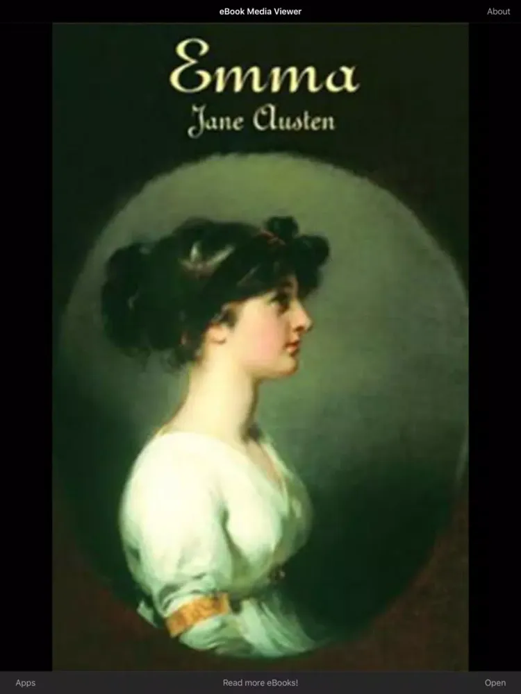 eBook: Emma by Jane Austen iPad 应用截图