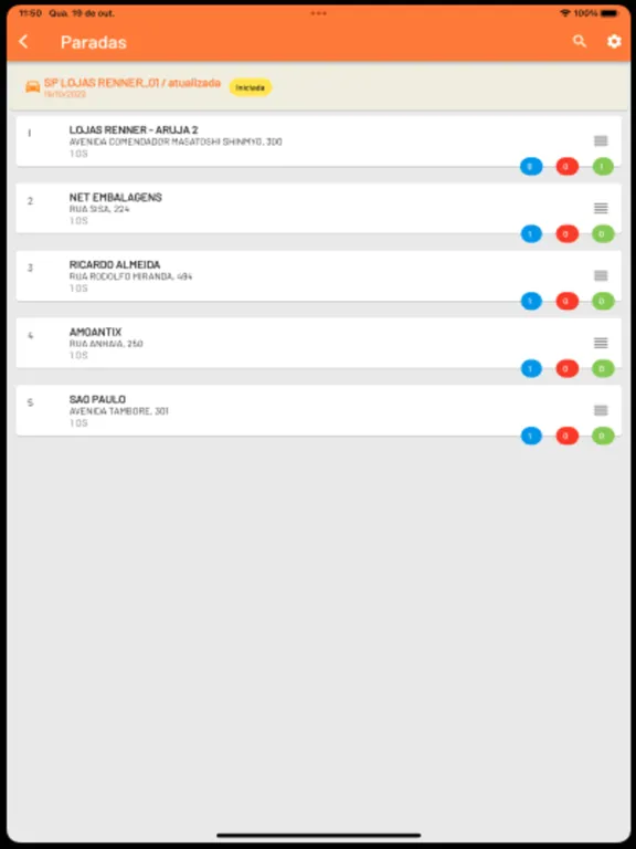 Скриншоты Carriers Driver 2.0 iPad 