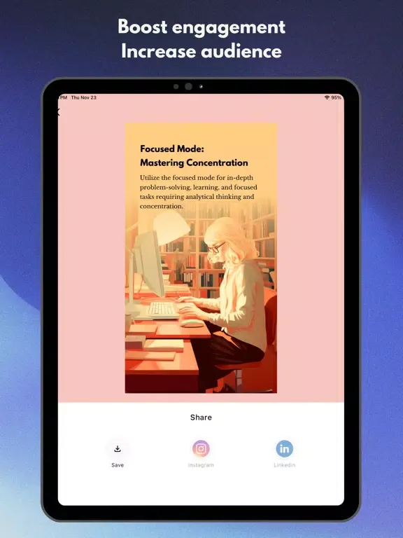Скриншоты Ceeya - Your content creator iPad 