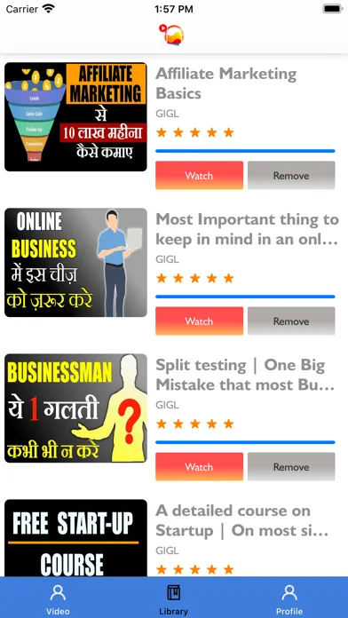 GIGL Hindi VideoBook Summaries应用截图
