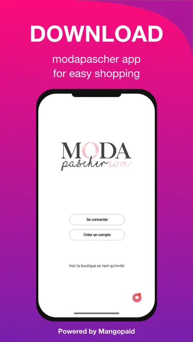 ModaPasCher स्क्रीनशॉट