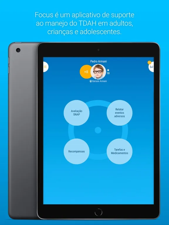 ภาพหน้าจอของ Focus TDAH iPad 