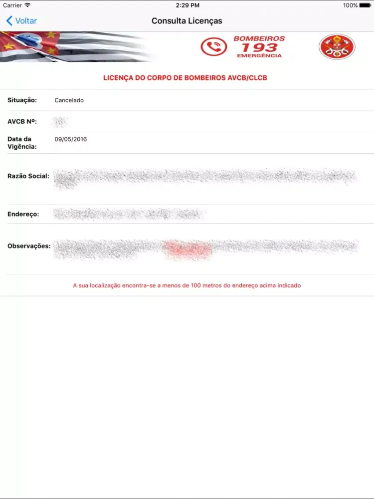 Screenshot di Bombeiros SP iPad 