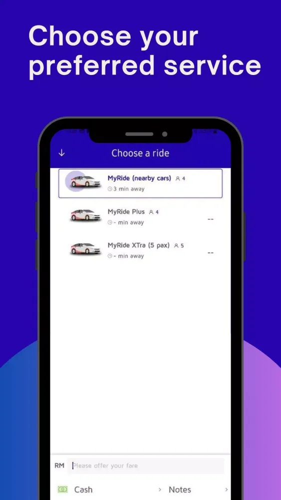 تصاویر MyRide -Malaysia's E Hailing