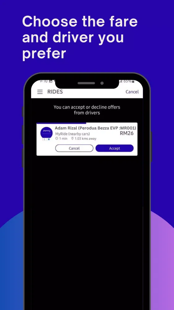 تصاویر MyRide -Malaysia's E Hailing