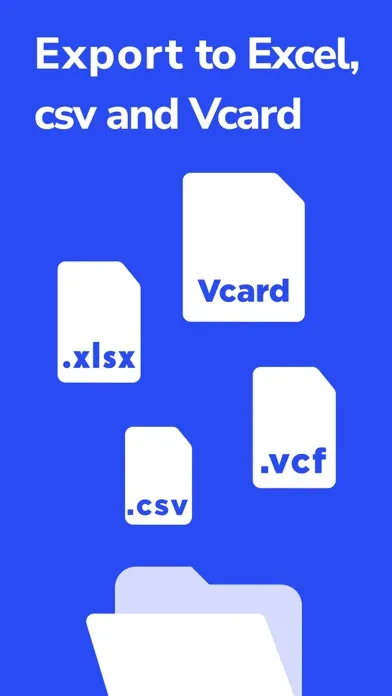 Export My Contacts Backup Screenshots
