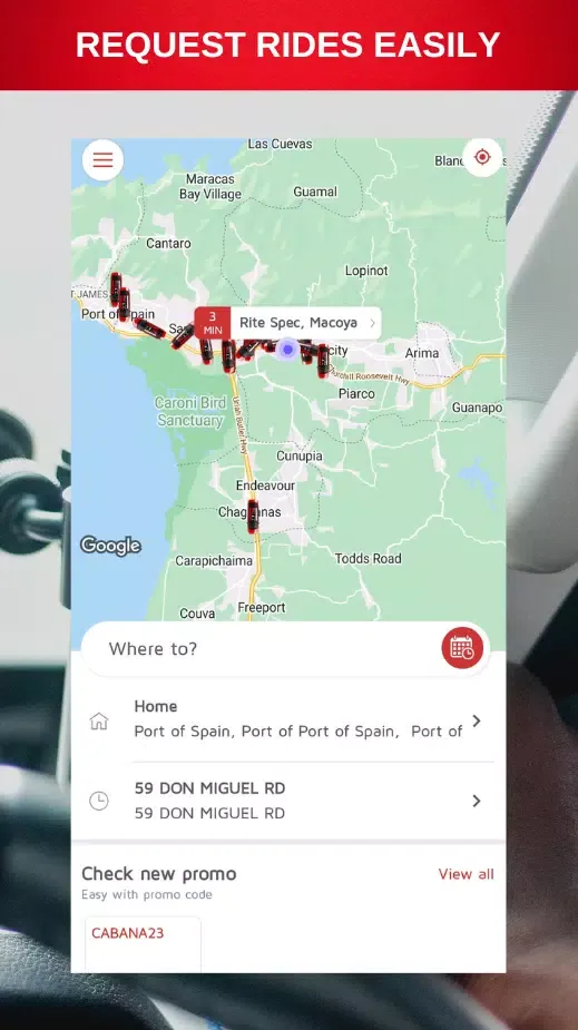 TT RideShare Screenshots