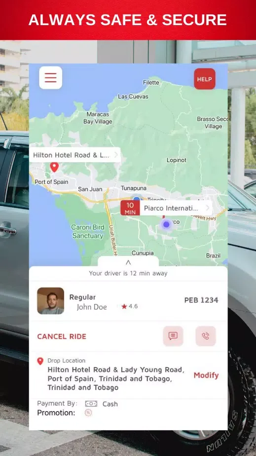 TT RideShare Screenshots