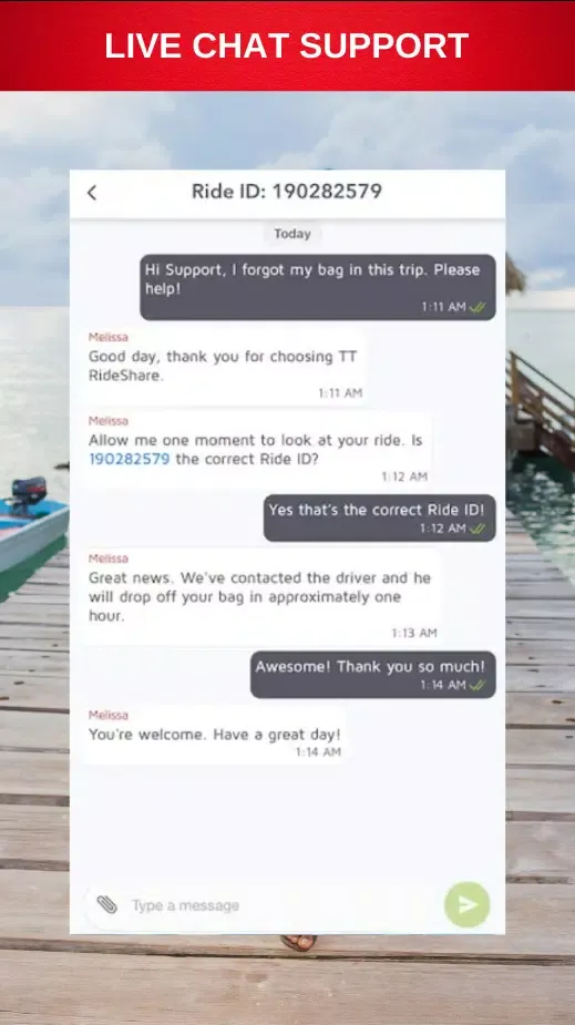 TT RideShare Screenshots