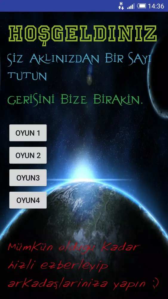 Aklından Bir Sayi Tut Official Screenshots