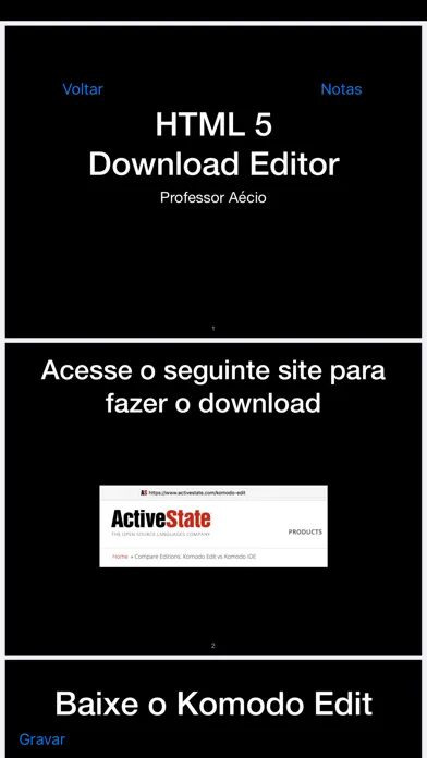 T HTML5 Screenshots