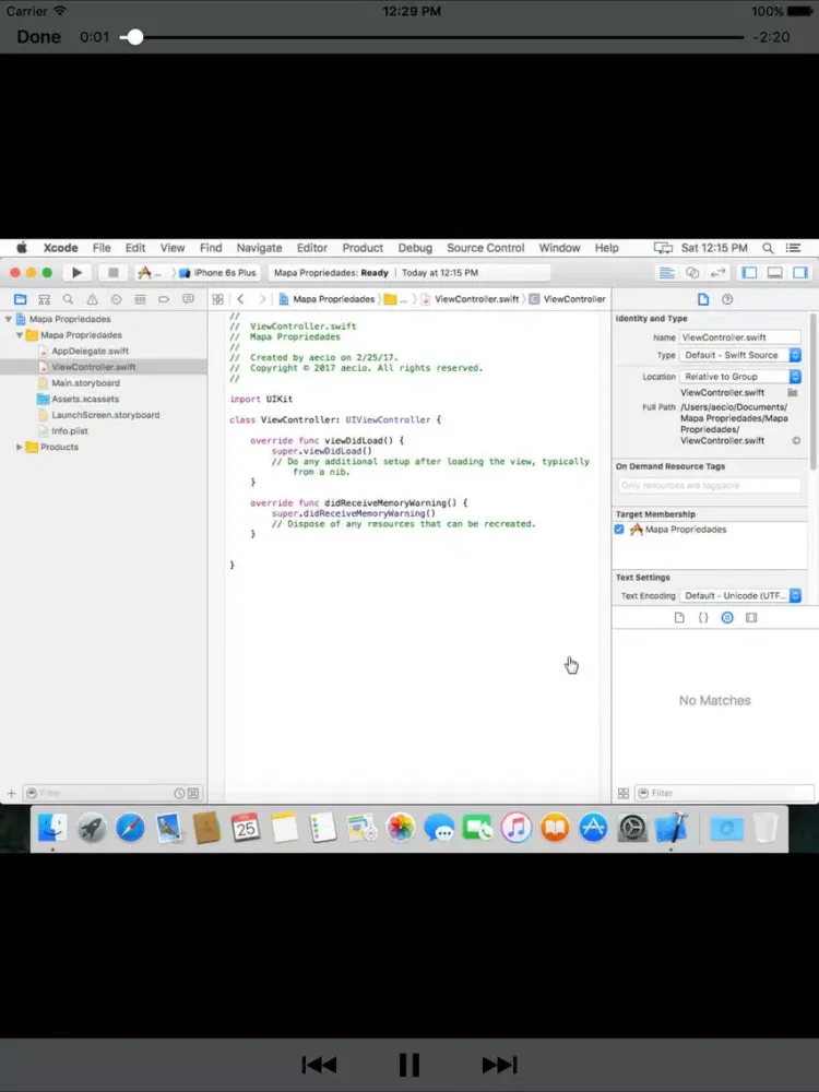 Screenshot di Tutorial For Swift 2 Pro iPad 