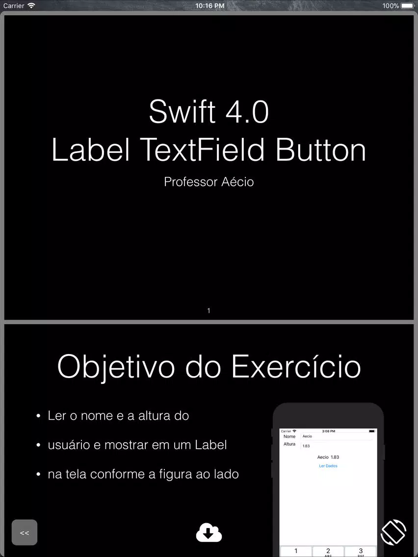 Curso Swift 4 iPad  スクリーンショット