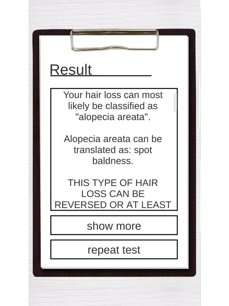 STOP Hair Loss App iPad Screenshots