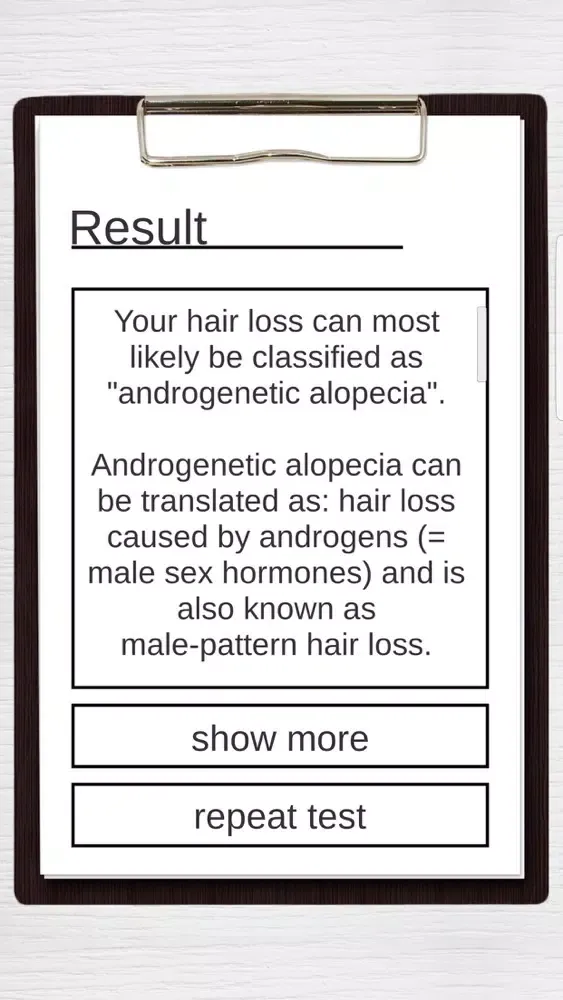 STOP Hair Loss App Screenshots