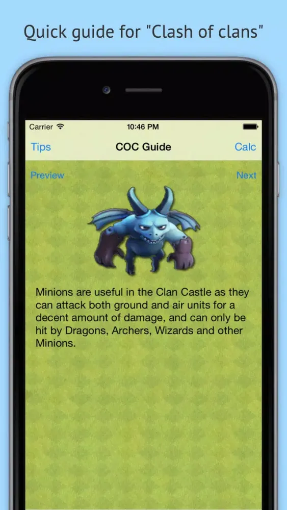 Cheats & Tips and Gems Guide for CoC应用截图