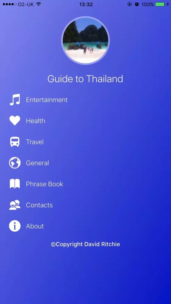 Zrzuty ekranu Thai Guide