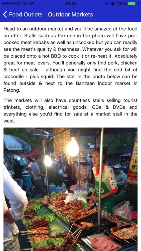 Zrzuty ekranu Thai Guide