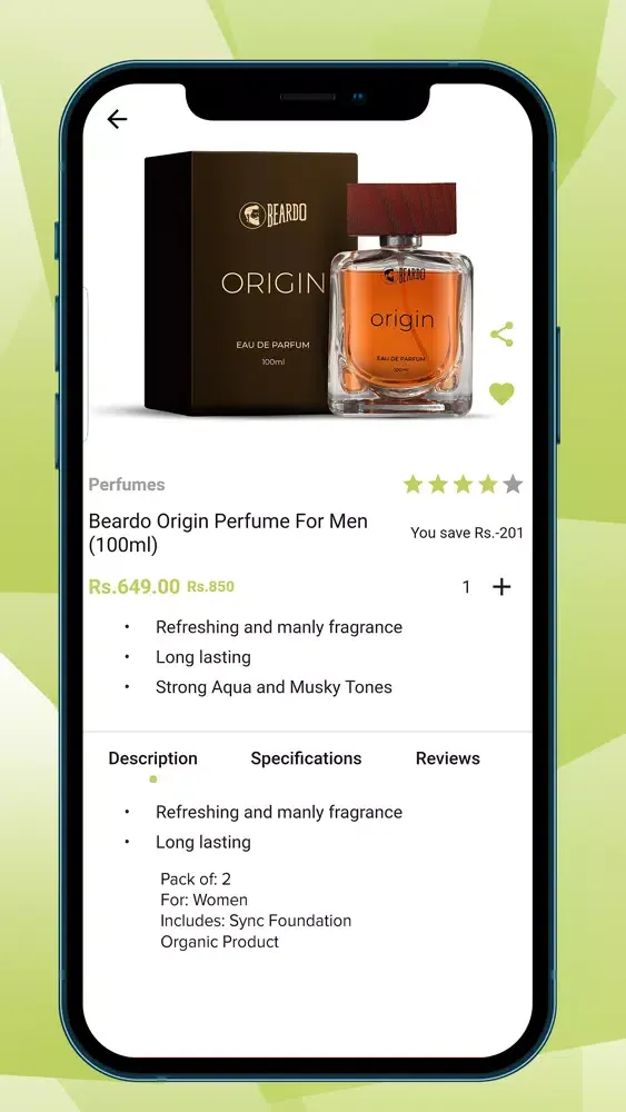 Capturas de tela do Oriflame Nepal