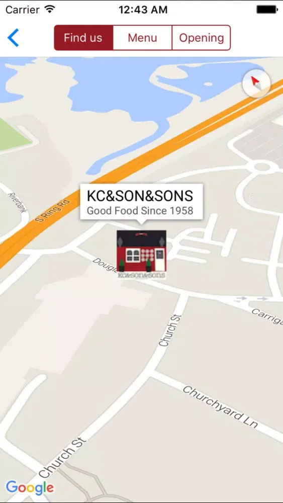 Tangkapan skrin KC&SON&SONS, KCs Douglas Cork