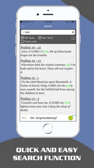 Capturas de tela do Proverbs & Psalms - King James