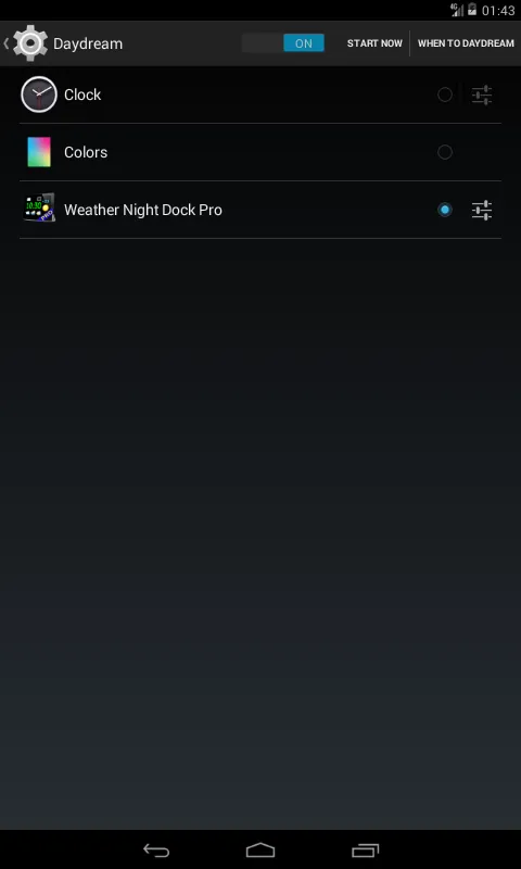 صور Weather Night Dock Pro