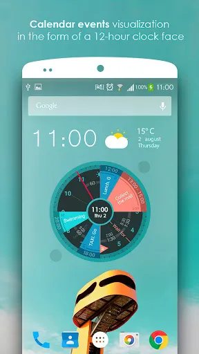 Sectograph. Day & Time planner应用截图