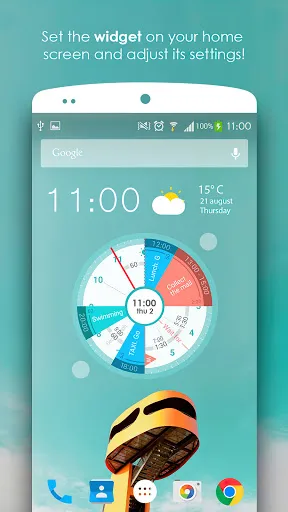 Sectograph. Day & Time planner应用截图