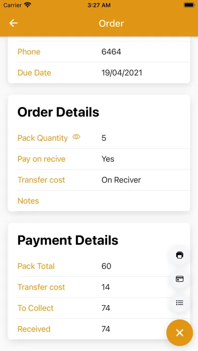 Capturas de pantalla de Beelivery