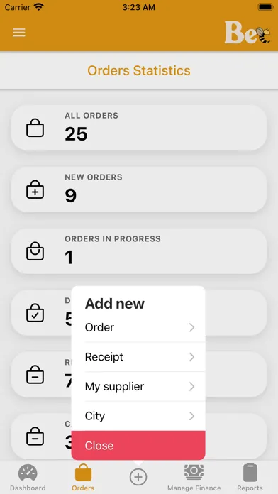 Capturas de pantalla de Beelivery