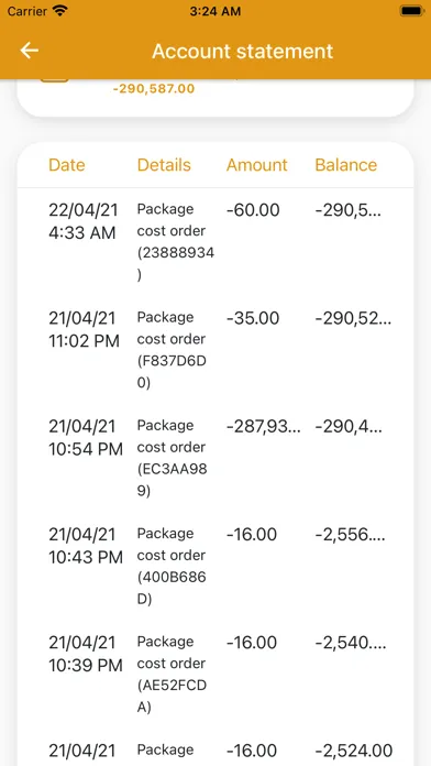 Capturas de pantalla de Beelivery