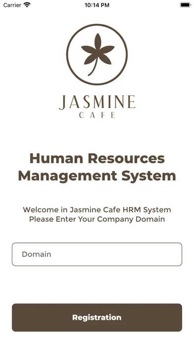 Tangkapan skrin Jasmine User HR