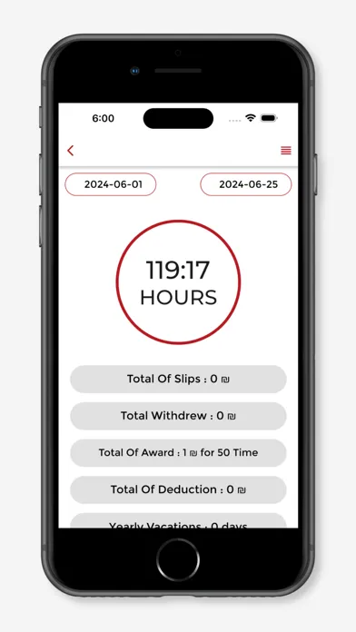 Captures d'écran de Orgada Burger Admin HR