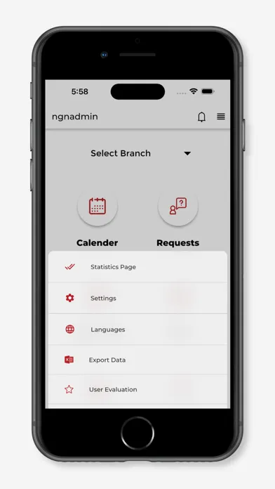 Captures d'écran de Orgada Burger Admin HR