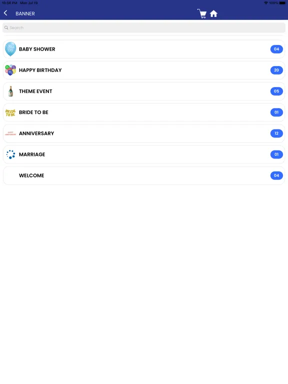 Ảnh chụp màn hình của Ravechi All Mart iPad 
