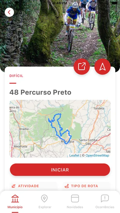 Captures d'écran de Mortágua Aqui!